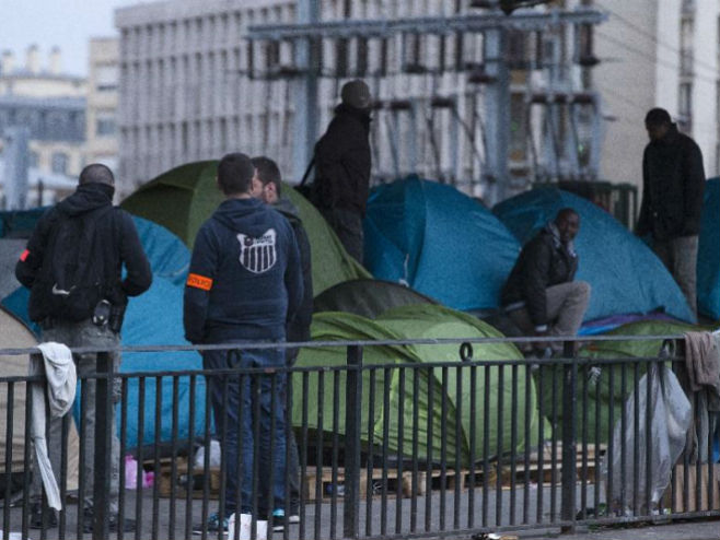 Имигранти у Паризу (Архив) - Фото: AFP