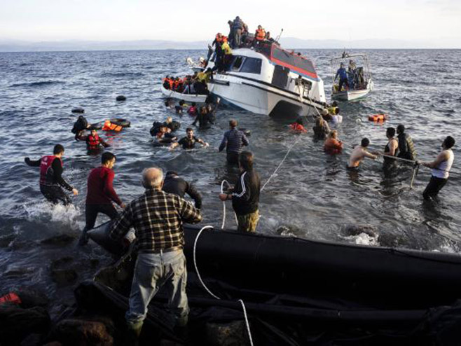 Избјеглице - Егејско море - Фото: AP