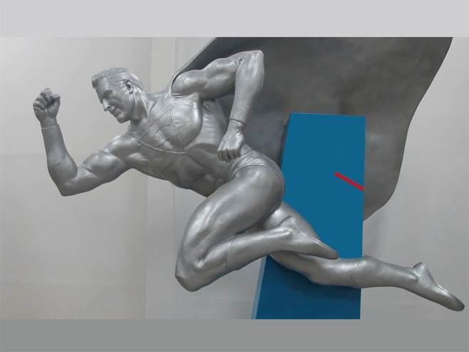 Статуа Супермена скулптора Дејвида Деминга (Фото:  Look Strategies) - 