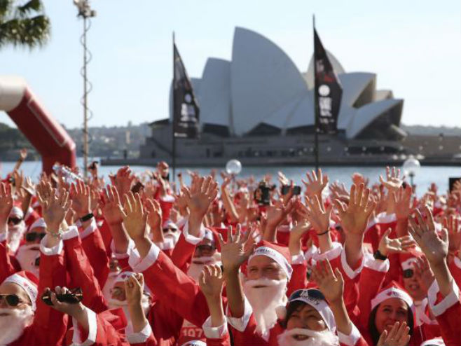 Сиднеј: Трка Дједа Мразева - Фото: AP
