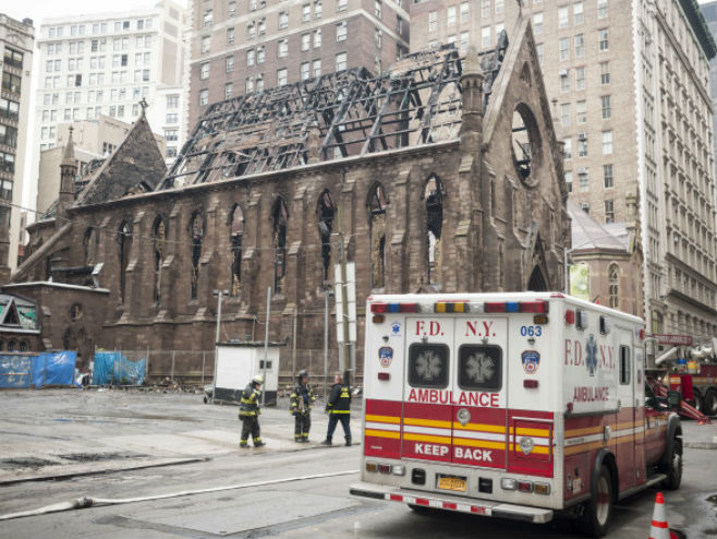 Црква Светог Саве у Њујорку (фото: nypost.com) - 