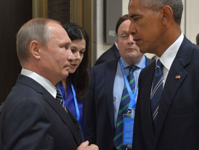 Барак Обама и Владимир Путин (Фото: Sputnik/Alexei Druzhinin) - 