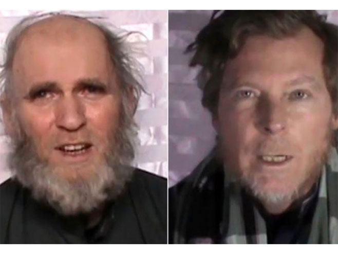 Талибани објавили снимак са отетим држављанима Америке и Аустралије - Фото: Screenshot/YouTube