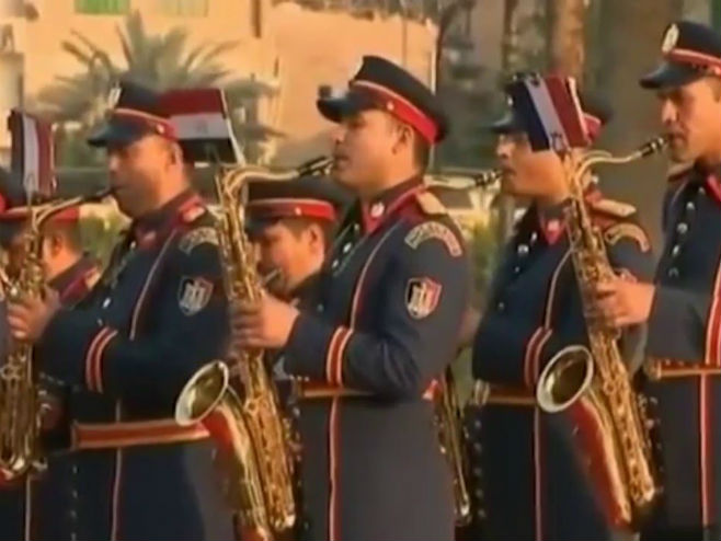 Египатски војни оркестар - Фото: Screenshot