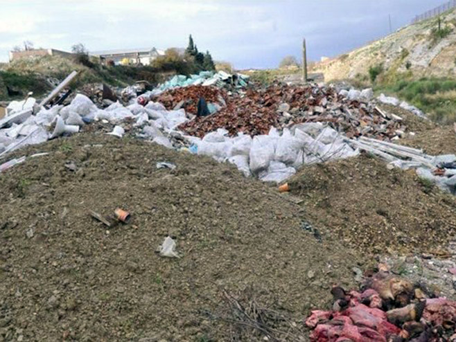 Бијељина - отпад - Фото: РТРС