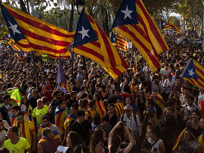 Протести у Барселони - Фото: Getty Images