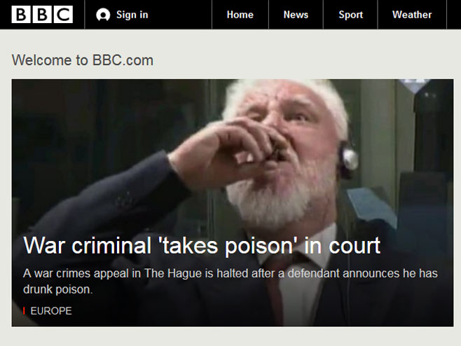 У свјетским медијима удрана вијест о Праљку - Фото: BBC 
