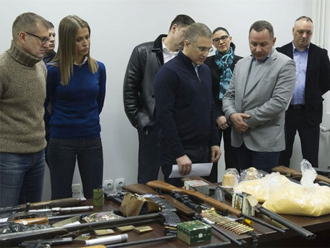 Заплијењено оружје у Србији (фото: MUP Srbije) - 