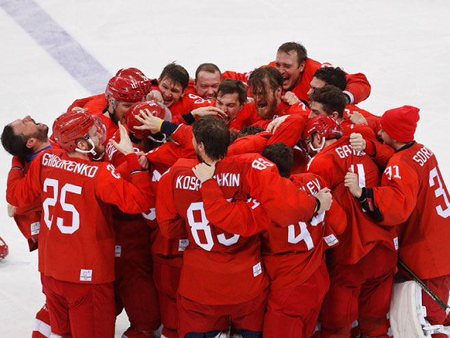 Без казне за руске хокејаше због химне - Фото: ТАНЈУГ