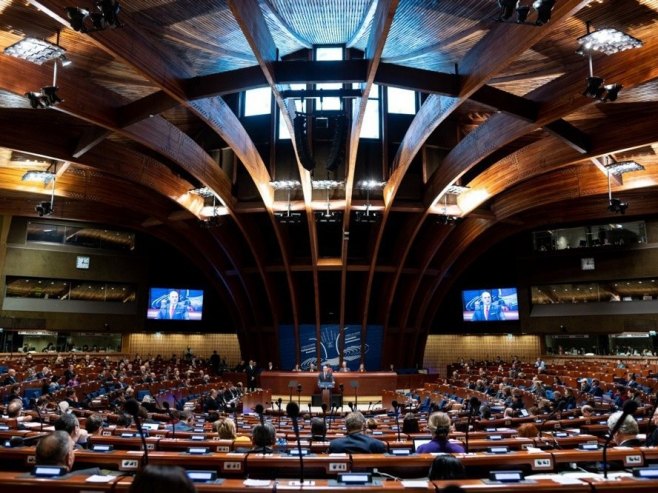 Парламентарна скупштина Савјета Европе (Фото: EPA-EFE/PATRICK SEEGER) - 