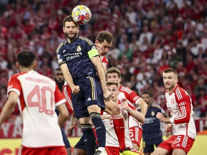 Фудбалери Бајерна и Реала одиграли 2:2 у првом мечу полуфинала Лиге шампиона